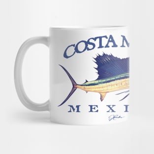 Costa Maya, Mexico, Vintage Sailfish Mug